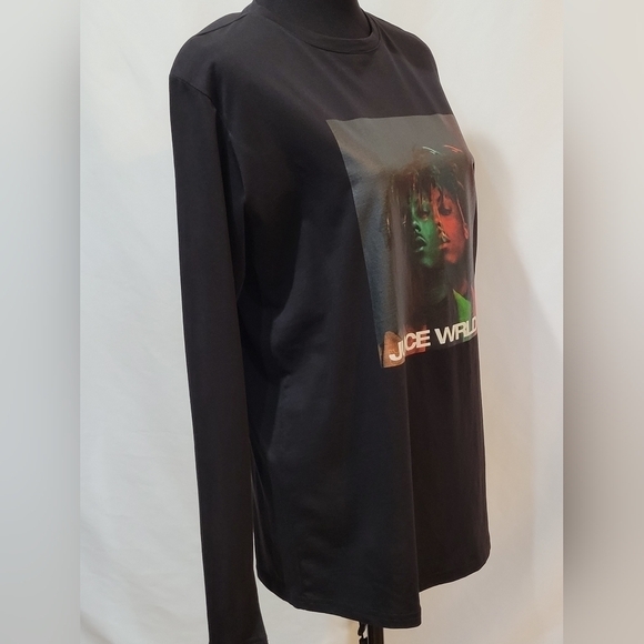 Juice Wrld Long Sleeve Black Graphic tee - Size M  (Unisex) - Picture 4 of 7